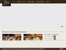 Tablet Screenshot of divafolio.com